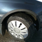 Volkswagen Jetta 2011–2018 Hjulhuslister (4 st, svarta) foto 1