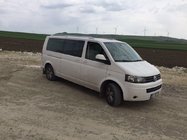 Volkswagen T5 Multivan 2003–2010 Takrails Skyport (vita) foto 2