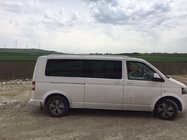 Volkswagen T5 Multivan 2003–2010 Takrails Skyport (vita) foto 9