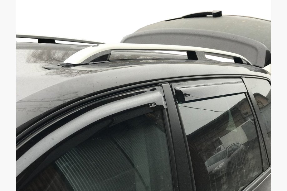 Volkswagen Touareg 2002–2010 Takrails Skyport (matt grå) Image