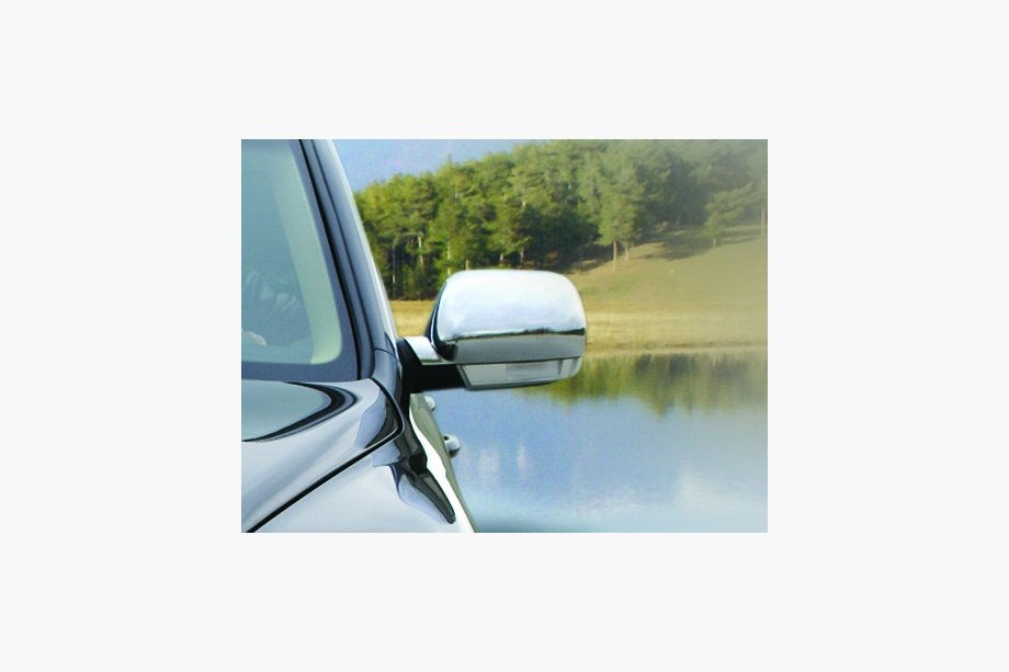 Volkswagen Touareg 2002–2010 Spegelskal 2003-2007 (2 st, rostfritt stål) Foto 2