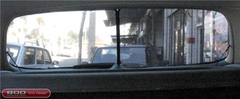 Volkswagen Golf 5 2003–2009 Solskyddsgardiner (insticksmodell) foto 2