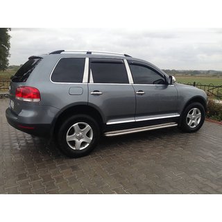 Takräcken i krom (plastfötter) Volkswagen Touareg 2002–2010 foto 3