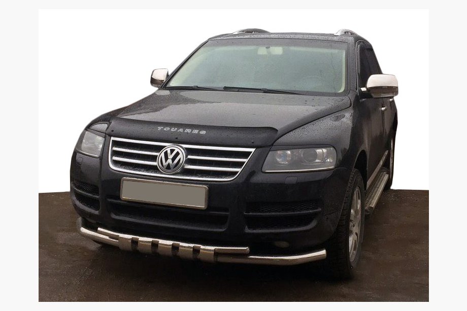 Volkswagen Touareg 2002–2010 Frontbåge ST015 (rostfritt stål) Image