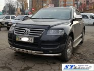 Volkswagen Touareg 2002–2010 Frontbåge ST015 (rostfritt stål) foto 2