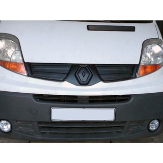 Övre vintertäckning för grillen Renault Trafic 2001–2015 foto 2