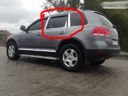 Volkswagen Touareg 2002–2010 Kromlister för dörrstolpar (6 st, rostfritt stål) foto 10
