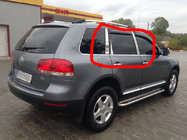 Volkswagen Touareg 2002–2010 Kromlister för dörrstolpar (6 st, rostfritt stål) foto 11