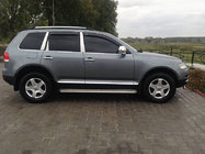 Volkswagen Touareg 2002–2010 Kromlister för dörrstolpar (6 st, rostfritt stål) foto 5