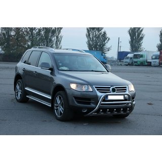 Frontbåge WT003 Special (rostfritt stål) Volkswagen Touareg 2002–2010 foto 2