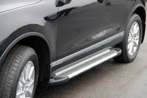 Volkswagen Touareg 2010–2018 Sidosteg Line (2 st, aluminium) foto 2