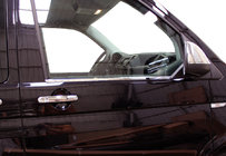 Volkswagen T6 2015–2024 Fönsterlister (2 st, rostfritt stål) foto 3
