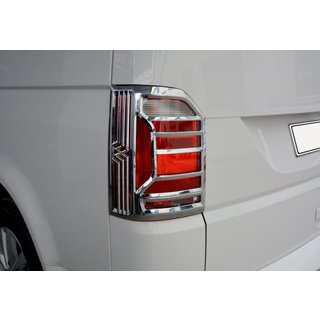 Kromade ramar till bakljus OmsaLine (2 st, ABS-krom) Volkswagen T6 2015–2024