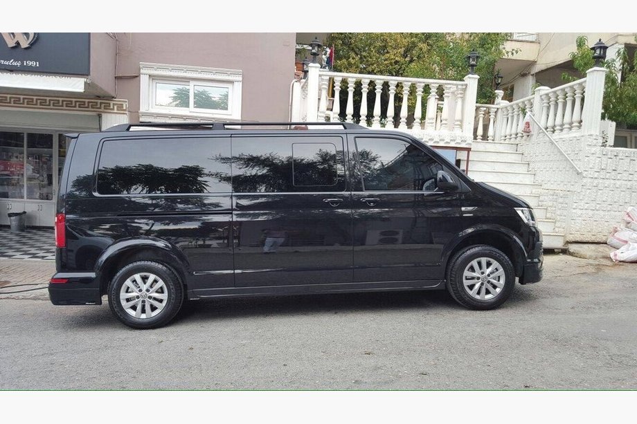 Volkswagen T5 2010–2015 Takrails Skyport (svarta) Lång hjulbas Foto 2