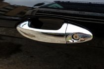 Ford Fiesta 2008–2017 Dörrhandtagskåpor (4 st, rostfritt stål) OmsaLine – italienskt rostfritt stål foto 1