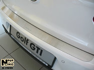 Volkswagen Golf 6 2008–2014 Bakre stötfångarskydd Nataniko (rostfritt stål) Halvkombi foto 1