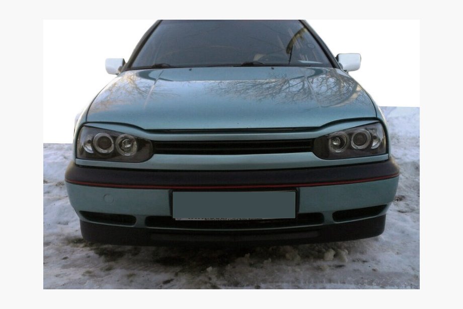 Volkswagen Golf 3 1991–2001 Ögonlock till grill och strålkastare (för lackering) Image
