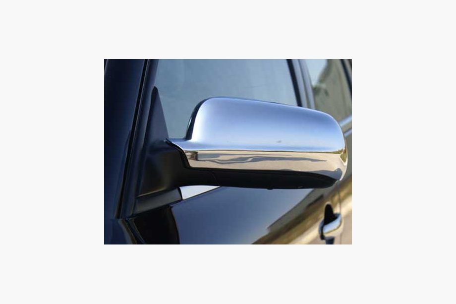 Volkswagen Golf 4 1997–2006 Spegelskal (2 st) Polerat rostfritt stål Foto 9