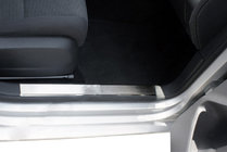 Seat Leon 2005–2012 OmsaLine instegslister invändigt (2 st, rostfritt stål) foto 1