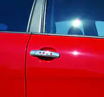 Seat Leon 2005–2012 Dörrhandtagsskydd med hål (rostfritt stål) foto 1