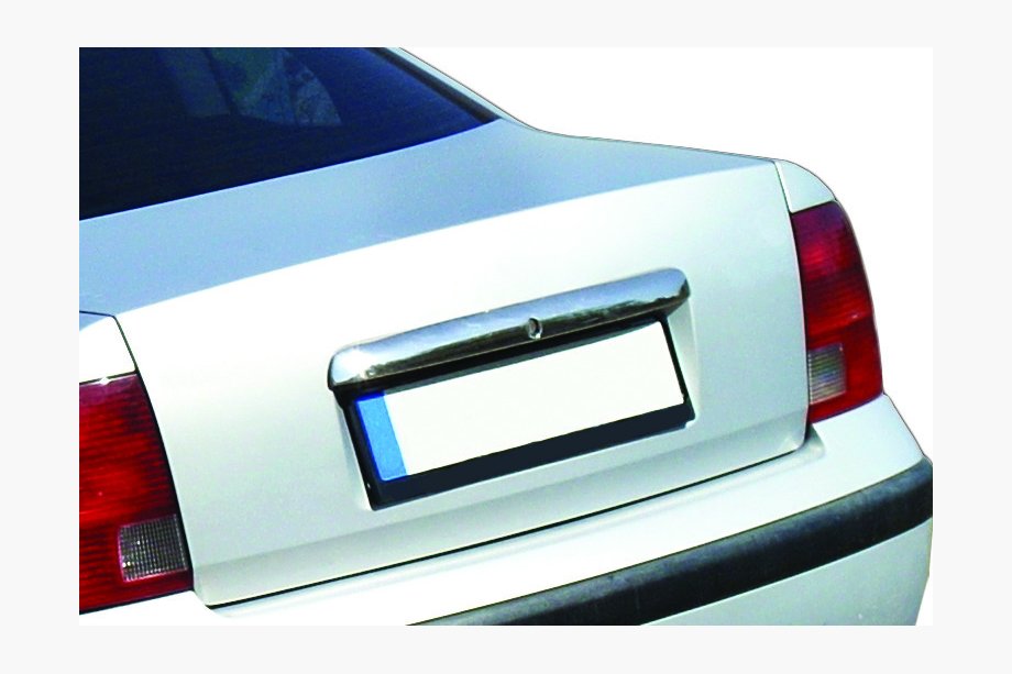 Volkswagen Passat B5 1997–2005 Kromlist ovanför registreringsskylten (1996-2000, rostfritt stål) Image