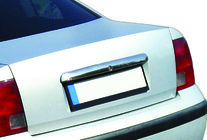Volkswagen Passat B5 1997–2005 Kromlist ovanför registreringsskylten (1996-2000, rostfritt stål) foto 1