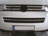 Volkswagen T5 2010–2015 Rostfri list till stötfångargaller Carmos – turkiskt rostfritt stål foto 5