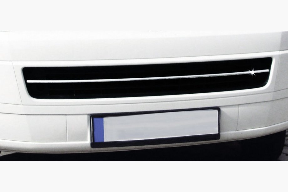 Volkswagen T5 Multivan 2003–2010 Dekorlist till nedre grill (rostfritt stål) Foto 3