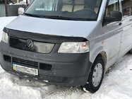 Volkswagen T5 Transporter 2003–2010 Övre vinterfront för grill Matt med isolering foto 3