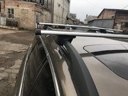 Volkswagen T5 2010–2015 Låsbara tvärbalkar för integrerade rails (2 st) foto 4