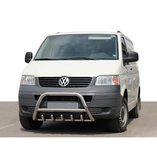 Frontbåge WT003 (rostfritt stål) Volkswagen T5 Transporter 2003–2010 foto 2