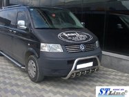 Volkswagen T5 Caravelle 2004–2010 Frontbåge WT003 (rostfritt stål) 50 mm, utan text foto 6