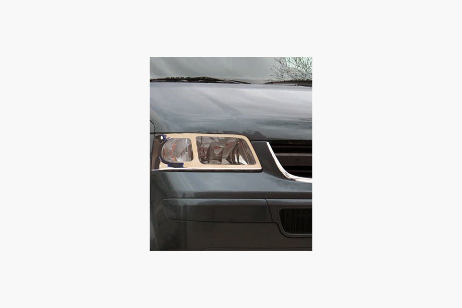 Volkswagen T5 Caravelle 2004–2010 Kromlister för framlyktor (Omsa) Image