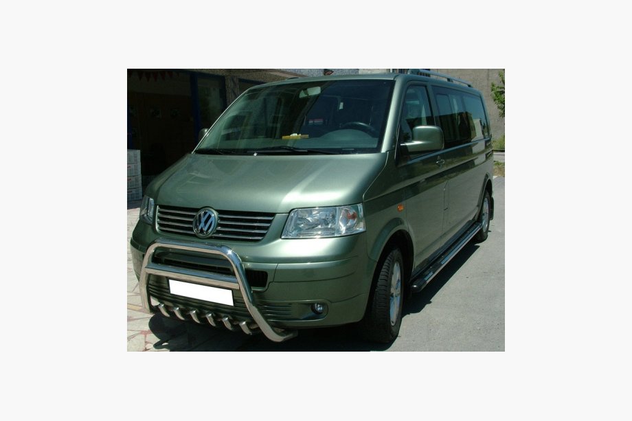 Volkswagen T5 Transporter 2003–2010 Frontbåge WT003 (rostfritt stål) Foto 4