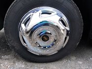 Mercedes Sprinter W906 2006–2018 OEM navkapslar i rostfritt stål (2-axlad, 4 st) foto 2