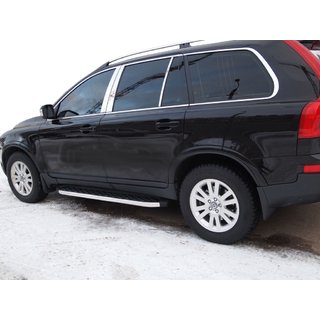 Sidosteg BlackLine (2 st, aluminium) foto 1