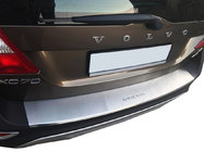 Volvo XC70 2007–2013 Bakre stötfångarskydd med bockad kant Nataniko (rostfritt stål) foto 1
