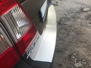 Volvo XC70 2007–2013 Bakre stötfångarskydd med bockad kant Nataniko (rostfritt stål) foto 2