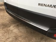 Renault Master 2011–2023 Bakre stötfångarskydd i rostfritt stål foto 1