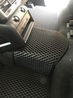 Audi Q7 2005–2015 EVA bilmattor (svarta) 3 rader (6 mattor) foto 17