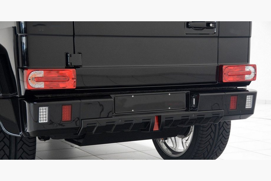 Mercedes G сlass W463 1990–2018 Bakre stötfångare BRB Image