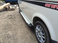 Volkswagen T5 Transporter 2003–2010 Sidosteg Allmond Grey (2 st, aluminium) foto 1