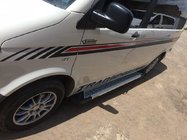 Volkswagen T5 Transporter 2003–2010 Sidosteg Line (2 st, aluminium) foto 1