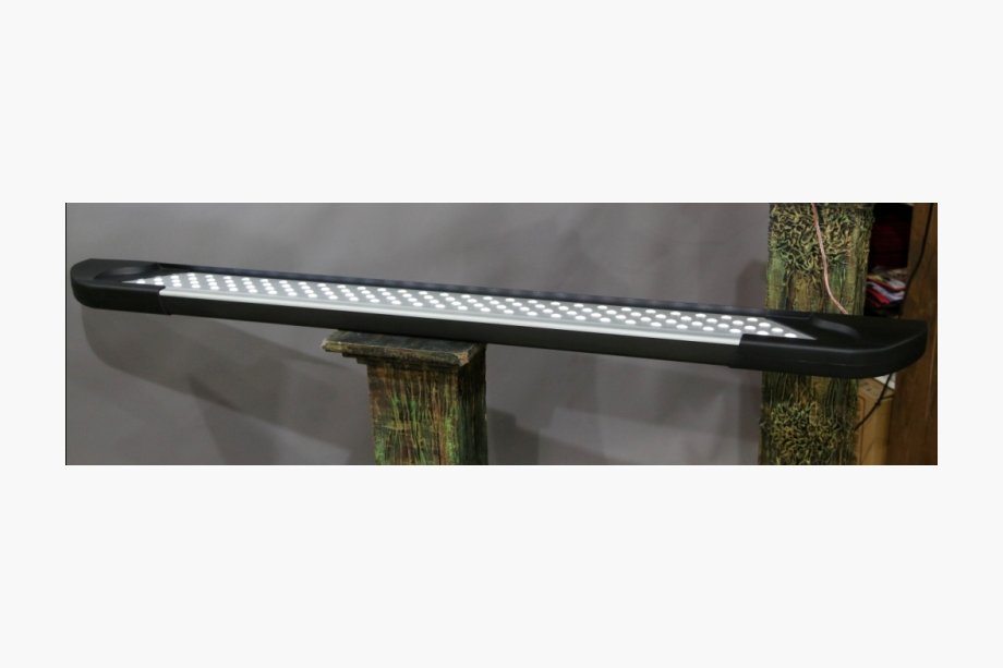 Mazda CX-9 2007–2016 Allmond LED sidosteg (2 st, aluminium) Image