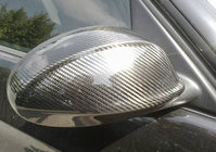BMW 3-serie E90/E91 2005–2011 Spegelkåpor 2005-2008 (2 st, äkta kolfiber) foto 1
