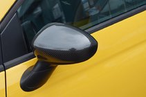 Fiat 500/500L 2013–2022 Kolfiberkåpor till backspeglar 2007-2015 (2 st, äkta kolfiber) foto 1