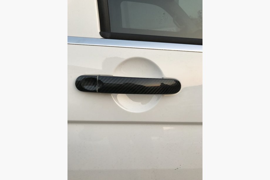 Volkswagen T5 Multivan 2003–2010 Dörrhandtagsskydd (äkta kolfiber) Image