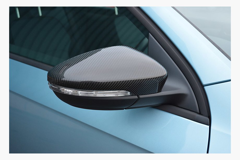 Volkswagen Beetle 2011–2015 Kåpor till backspeglar (2 st, äkta kolfiber) Image