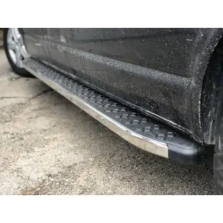 Sidosteg BlackLine (2 st, aluminium) foto 1