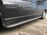 Volkswagen T5 Multivan 2003–2010 Sidosteg BlackLine (2 st, aluminium) Lång hjulbas foto 1